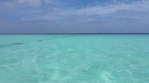 Over the ocean maldives 動画素材 241213148