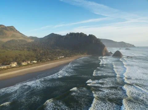 Over the ocean 库存照片