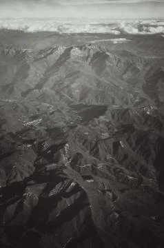 Over the Pyrenees Stock Photos