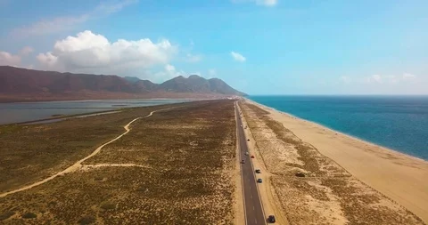 Over road in Spain Stockbeeldmateriaal 96611038