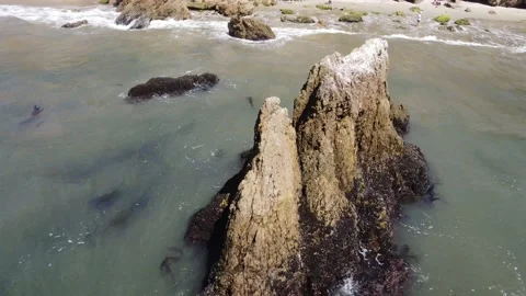 Over The Rock Close Video stock 160372852