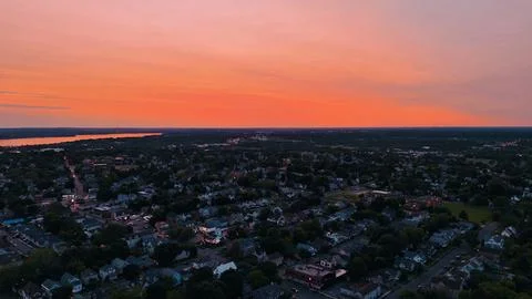 Over Rows - Syracuse, NY Foto stock