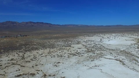 Over Salt Flats at Old Mill toward Highway 001220 DJI_0014 Stock Footage 89989673