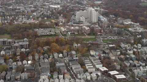 Over South End, Boston. Shot in November 2011. Stock Footage 59162485