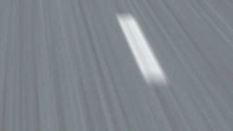 Over speed above the road surface at day background. Racing turbo vehicle c.. Ilustração Stock