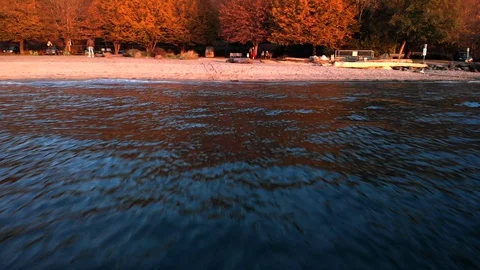 Over the Water and Up the Beach 스톡 동영상 98436309