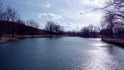 Over Water Video stock 228699005