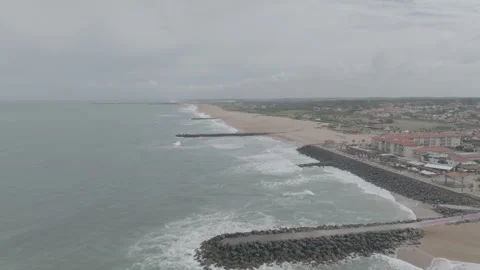 Overall profile view beach Stockbeeldmateriaal 345220489