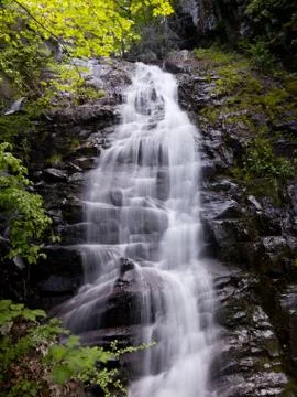 Overall run waterfall Stock Photos