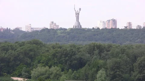 Overall View Kiev Stock Footage 46160145