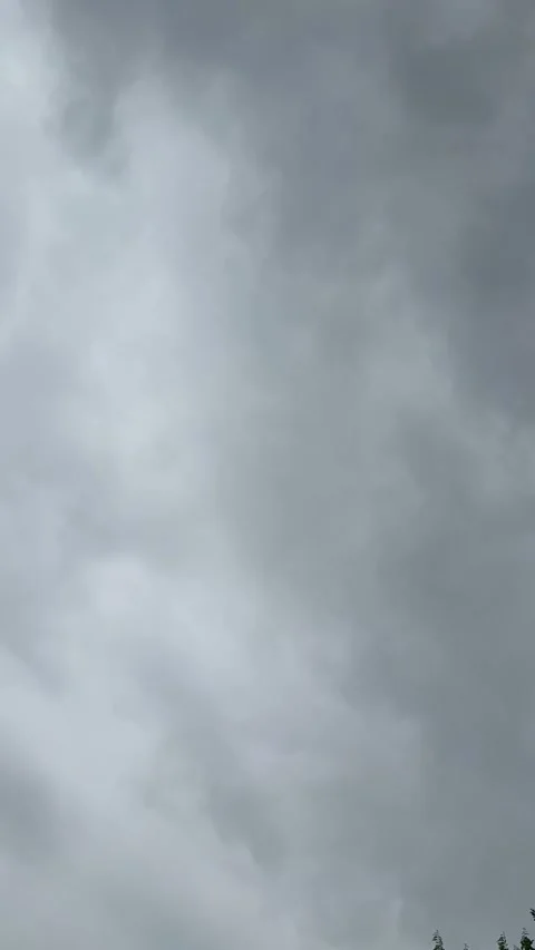 Overcast Clouds Drifting in Fast Time Lapse Vídeo Stock 345615512