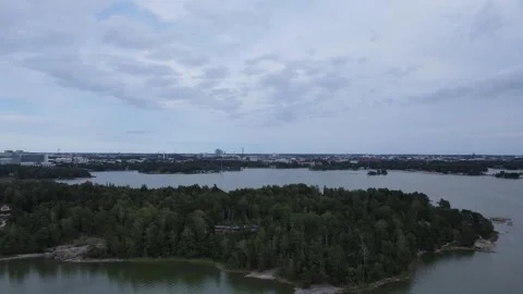 Overcast Day At Harbor Stock Footage 276259626