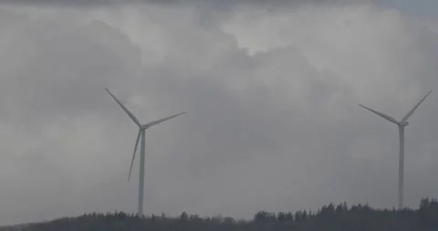 Overcast mill Maine Stock Footage 291718009