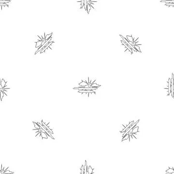 Overcast pattern seamless vector Stock Illustration