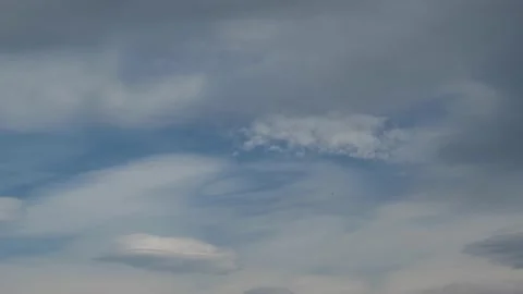 Overcast sky and huge clouds moving Stock Footage 151050067