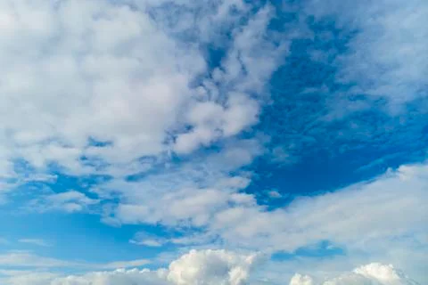Overcast Sky With Clouds Stock Photos