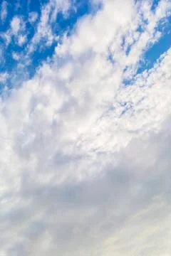 Overcast Sky With Clouds Fotos de archivo