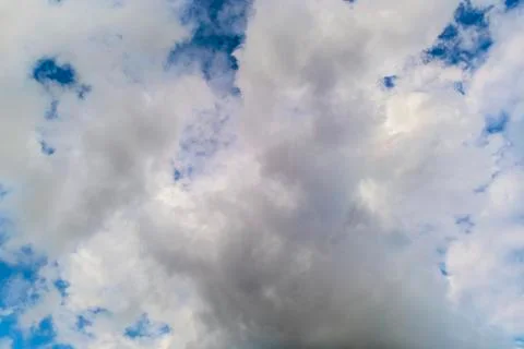 Overcast Sky With Clouds. Stock Photos