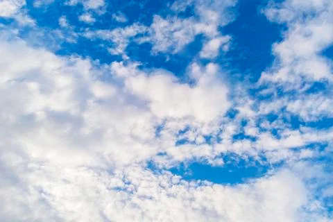 Overcast Sky With Clouds. Fotos de archivo