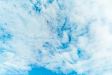 Overcast Sky With Clouds. Foto stock