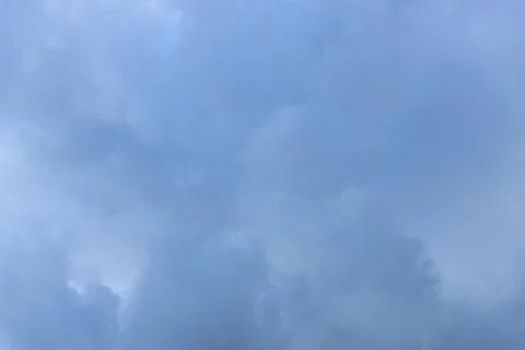 Overcast sky . clouds before the rain Stock Illustration