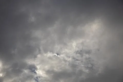 Overcast sky . clouds before the rain Stock Photos