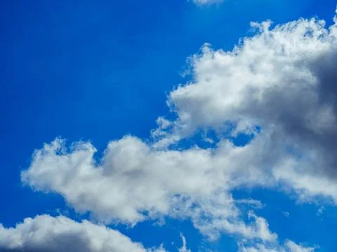 Overcast sky with clouds before a storm Stock Photos