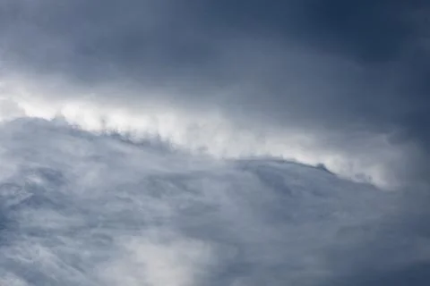 Overcast Sky with Dark Storm Clouds Stock-Fotos