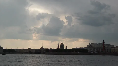 Overcast sky Stock Footage 38707536