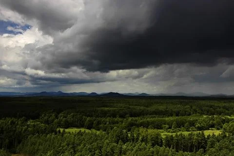 Overcast Sky Photography Dramatic Cloud Cover Weather Atmosphere Foto stock