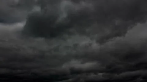 Overcast sky - time lapse Stock Footage 8920757