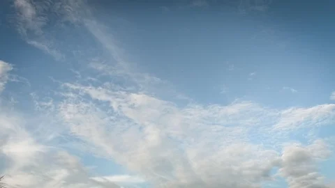 Overcast sky,Loop of stormy clouds. Time lapse Stock Footage 98917430