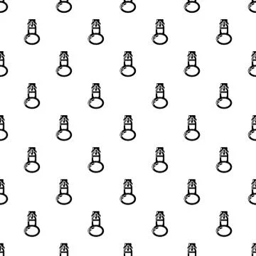 Overcoat zip icon, simple style 库存插图