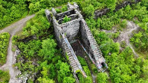 Overcome - Split Rock Quarry - Syracuse, NY Stock-Fotos