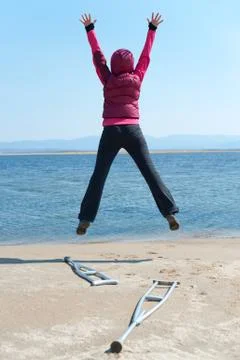 Overcoming 写真素材