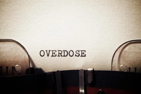 Overdose concept view Фото