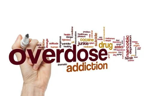 Overdose Stock Illustration
