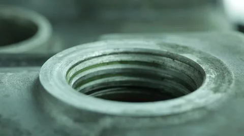 Overfilling the engine Stock Footage 59310946