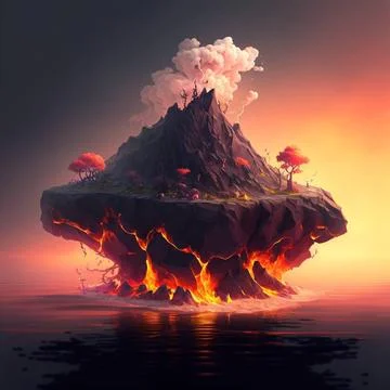 Overflow of desires Stock Illustration