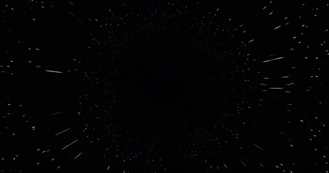 Overflow flying faster in space Stock Footage 53798628