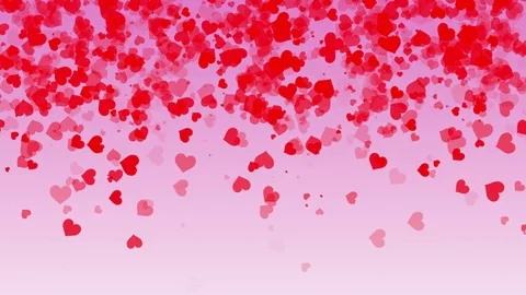 Overflow Hearts 動画素材 102395642