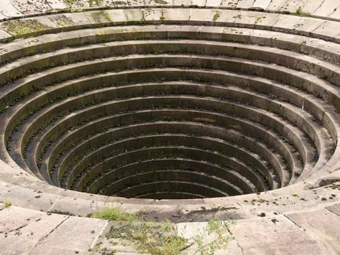 Overflow for the Ladybower Dam Stock Photos
