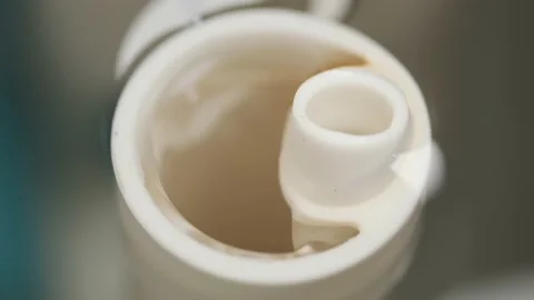 Overflow toilet pump Stock Footage 133106364