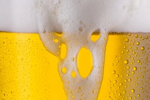 Overflowing beer Stock Photos