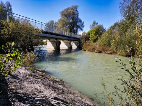 Overgrown bridge Stock Photos