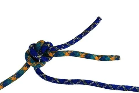 Overhand knot Stock Photos