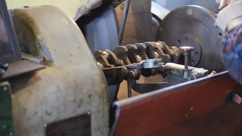 Overhaul of a car engine. Stock Footage 105418635