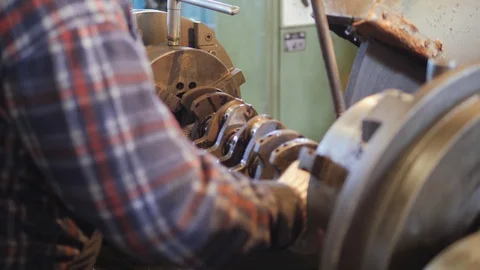 Overhaul of a car engine. Stock Footage 105679125