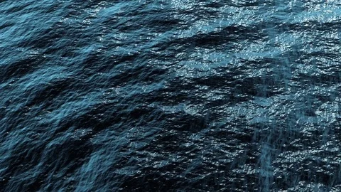 Overhead Camera flying down into Water 스톡 동영상 73901914