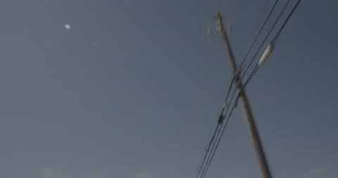 Overhead driving plate - Sunset Boulevard at Tomiyasin Lane, Las Vegas Vídeo Stock 293941674